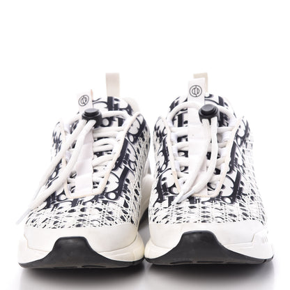 Christian Dior Oblique Cannage B24 Low Top Sneakers 42 White Black 2 of 11