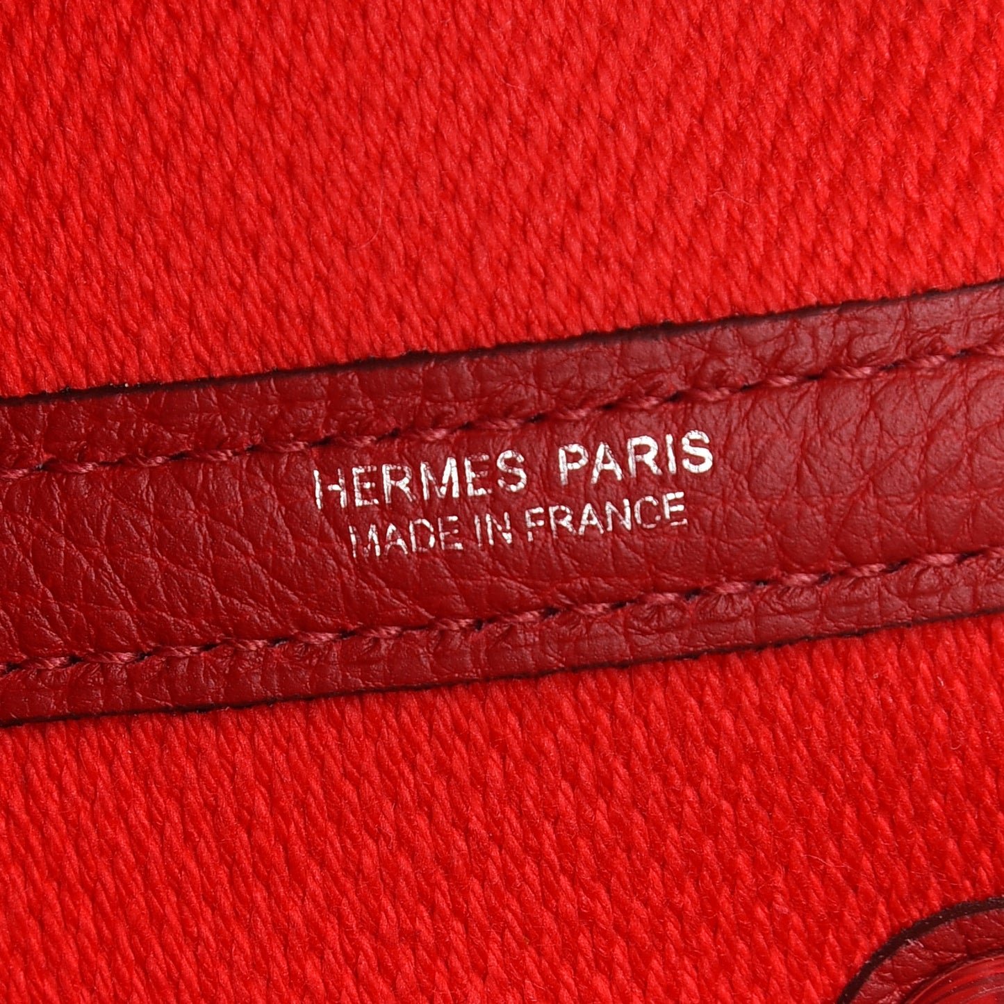 Twill H Negonda Garden Party 30 TPM Tote Rouge Piment