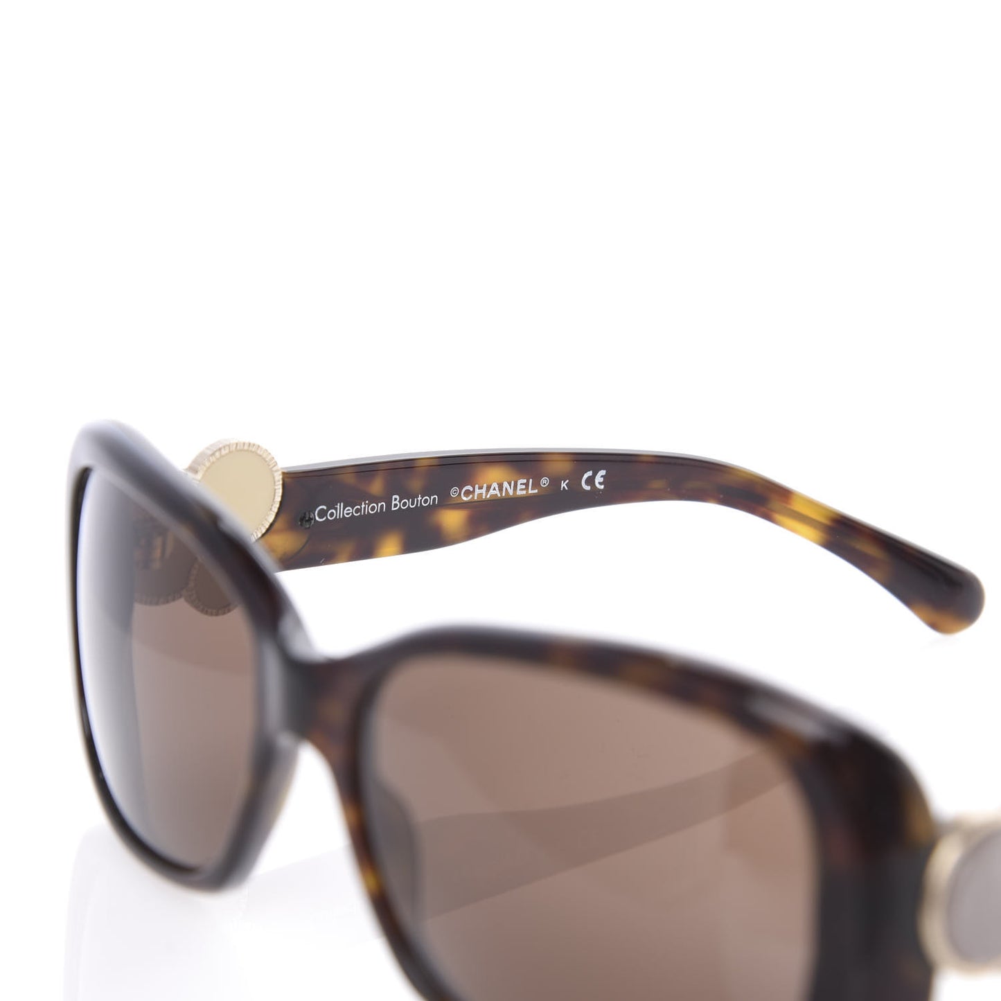 Tortoise Shell Bouton Sunglasses 5191