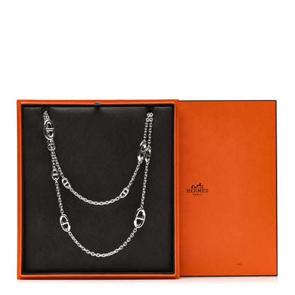 Hermes Sterling Silver Farandole Necklace 120 4 of 4