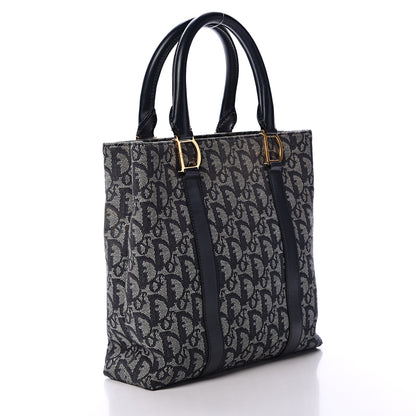 Christian Dior Monogram Tote Blue 2 of 13