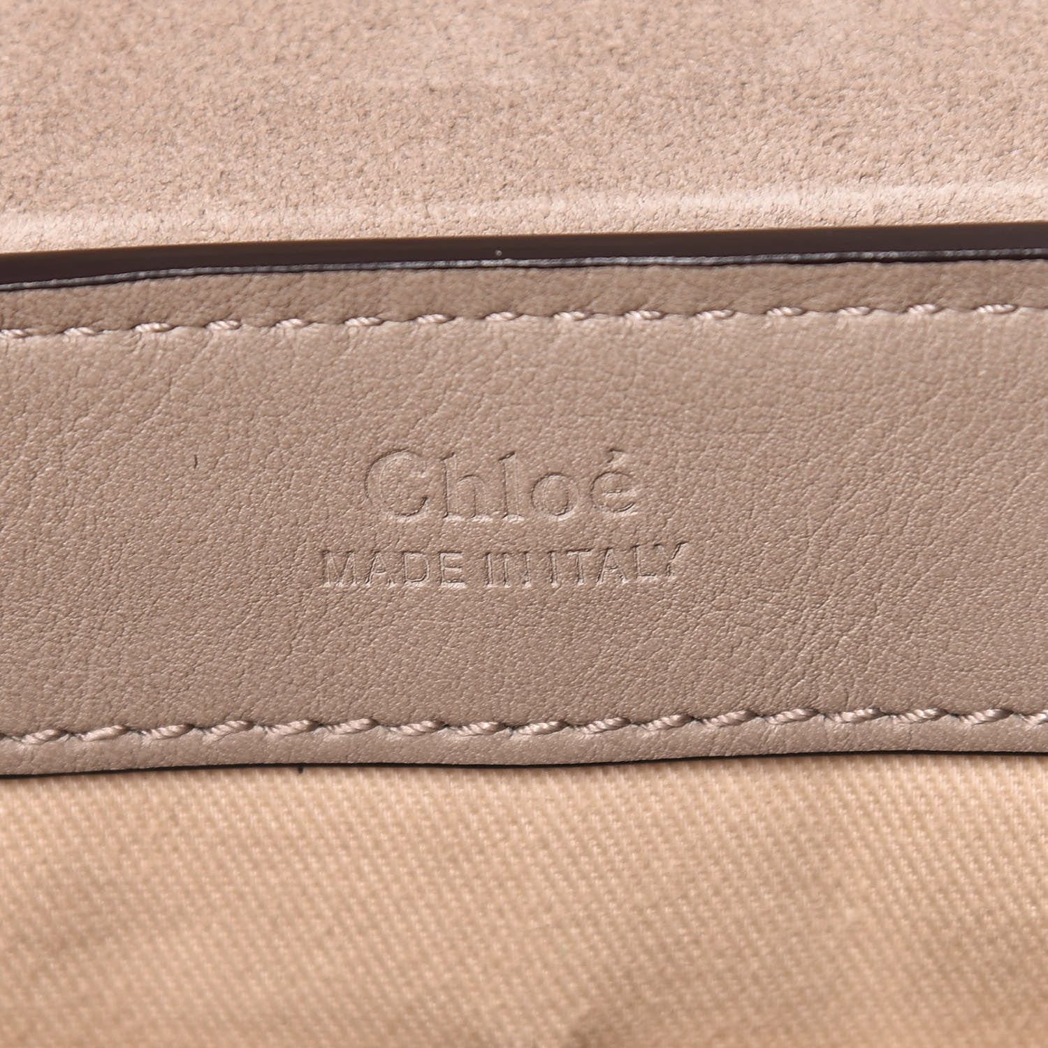 Chloe Calfskin Medium Faye Day Shoulder Bag Motty Grey 7 of 10