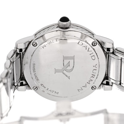 David Yurman Stainless Steel Diamond 38mm Classic Quartz Watch Black 4 of 4