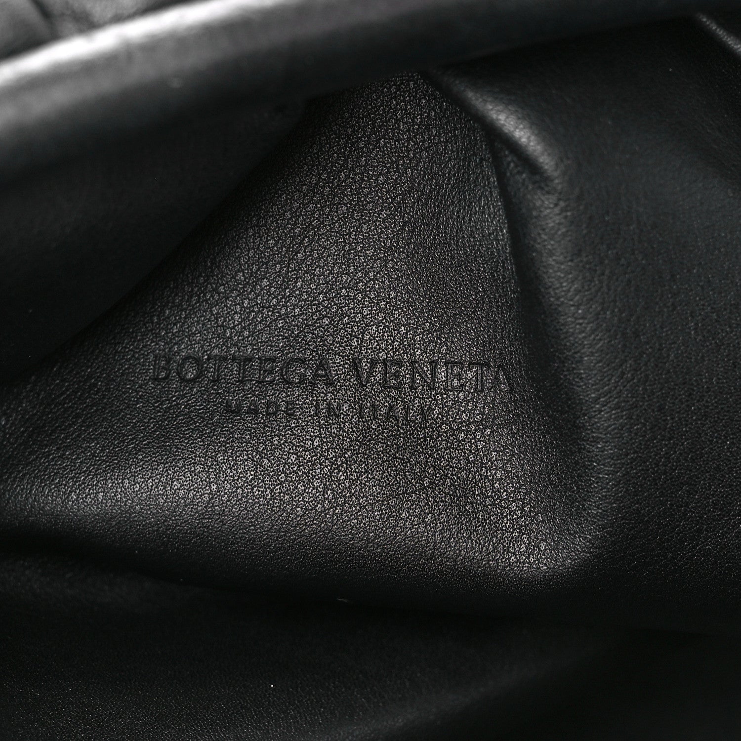 Bottega Veneta Smooth Butter Calf The Pouch Oversized Clutch Black 6 of 11