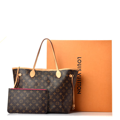 Louis Vuitton Monogram Neo Neverfull MM Pivoine 9 of 9