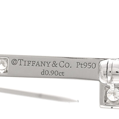 Tiffany Platinum Diamond Fleur de Lis Key Brooch 4 of 5