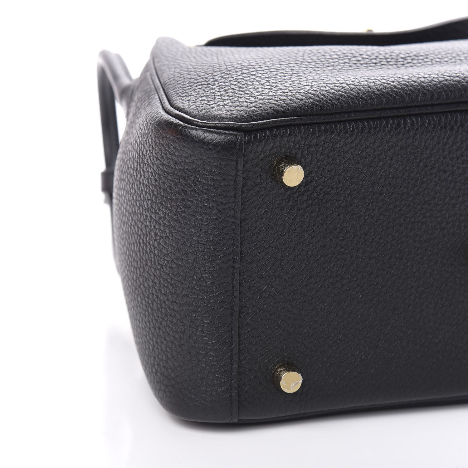 Hermes Taurillon Clemence Lindy 26 Black 8 of 11