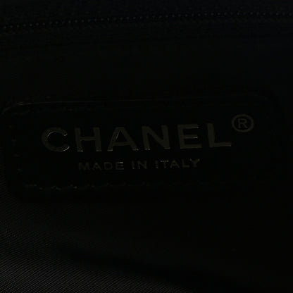 Chanel Nylon Travel Bowler Black 5 of 9
