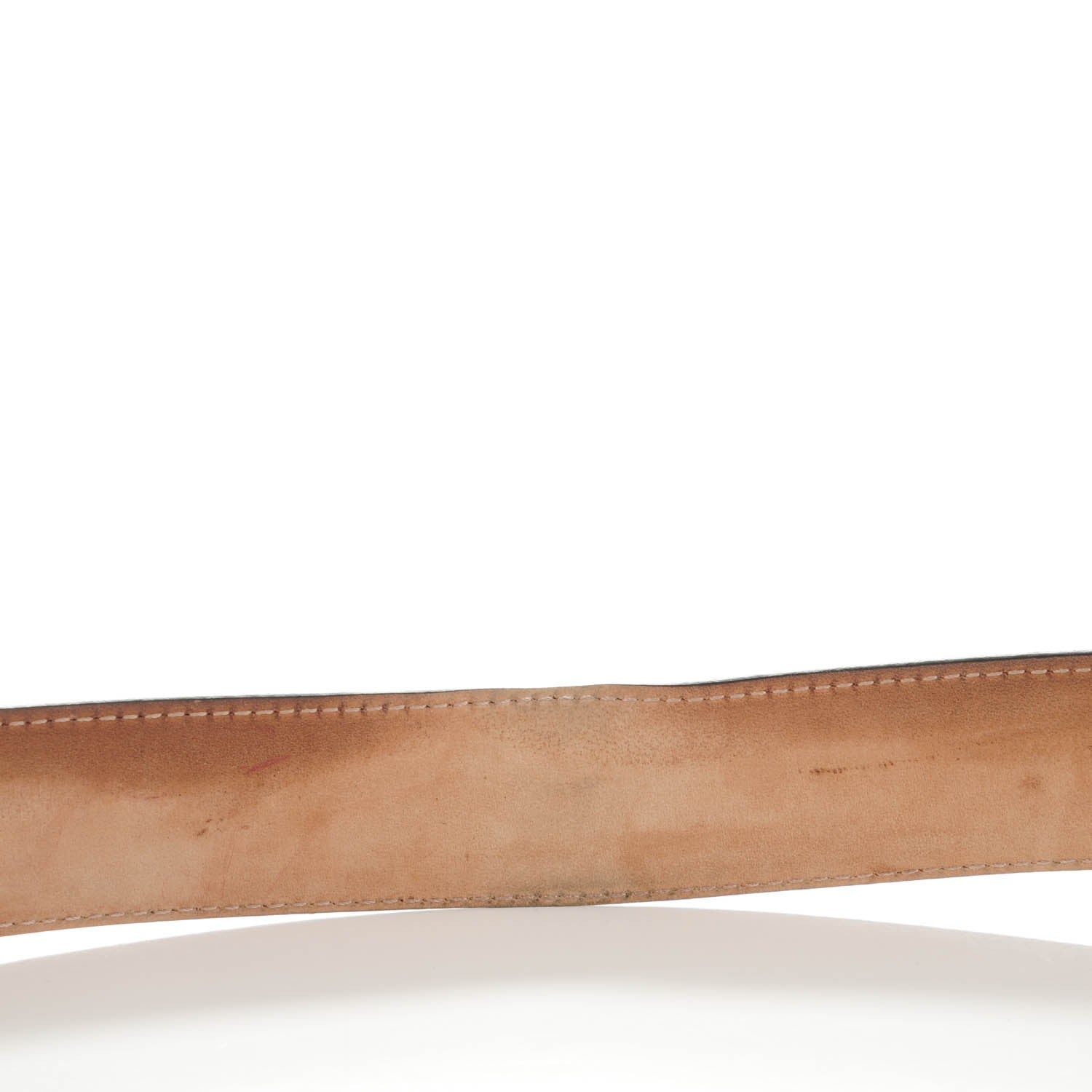 Gucci Guccissima Signature Interlocking G 37mm Belt 80 32 Rosso 7 of 8