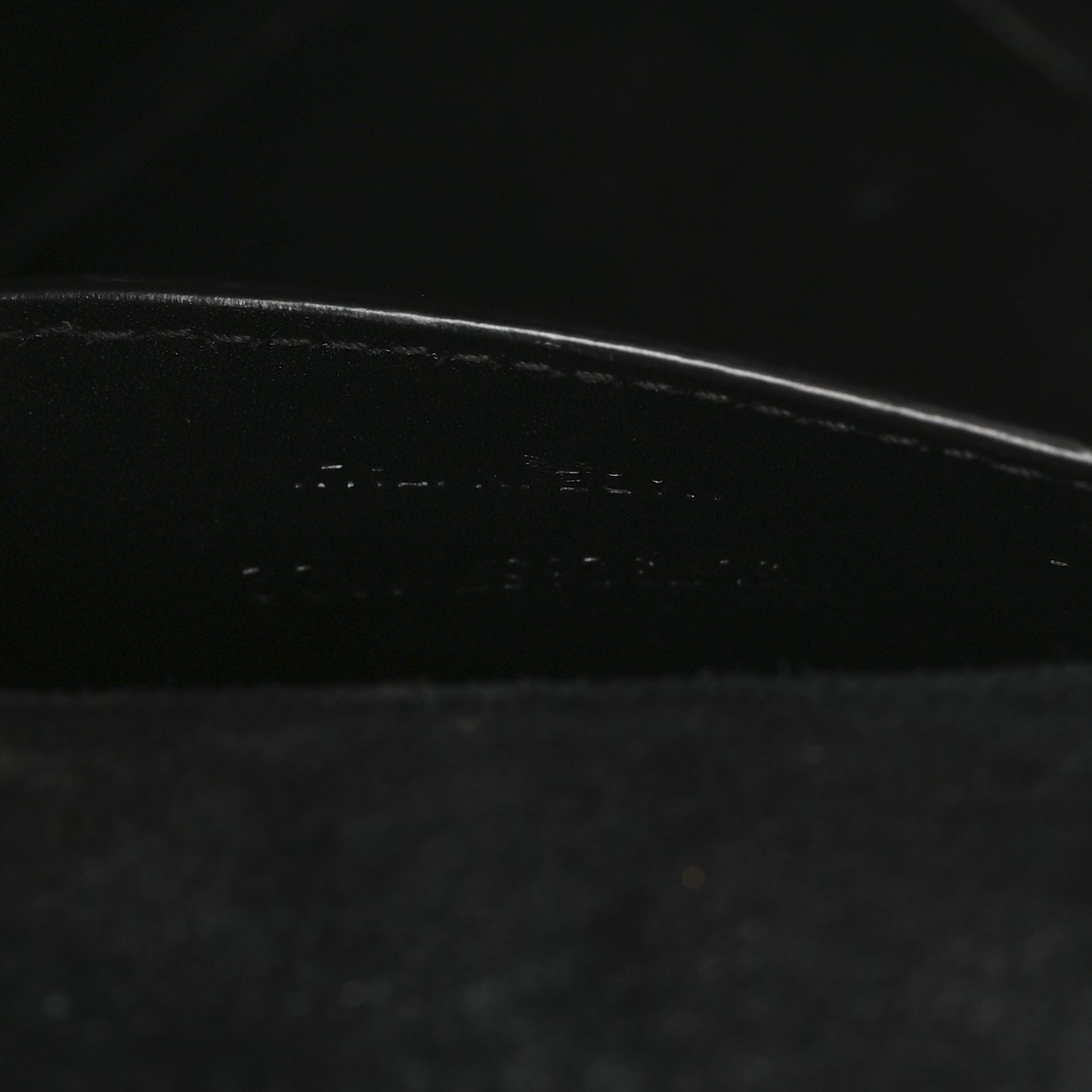 Calfskin Monogram Take Away Box Black