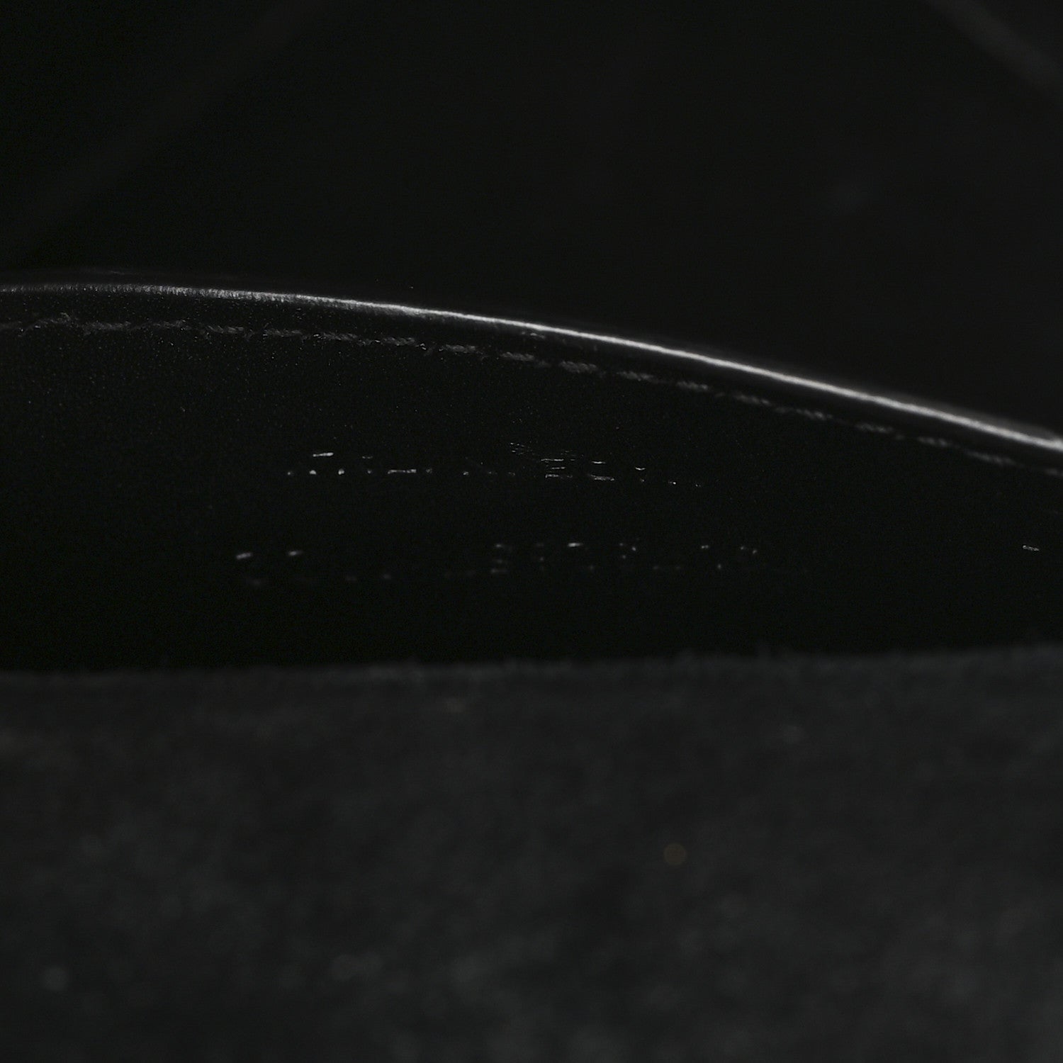 Saint Laurent Calfskin Monogram Take Away Box Black 7 of 7