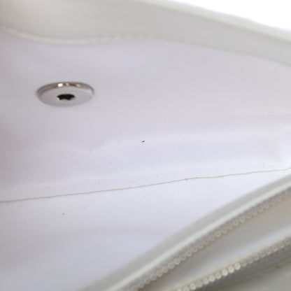 Chanel Sequin East West Flap Dark White 12 of 14