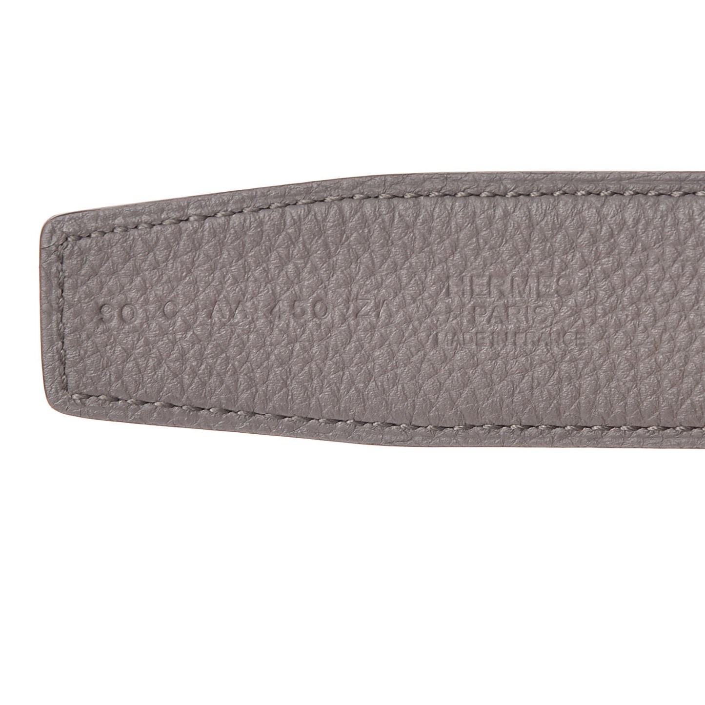 Box Togo Strie 32mm H Belt 90 Black Etain