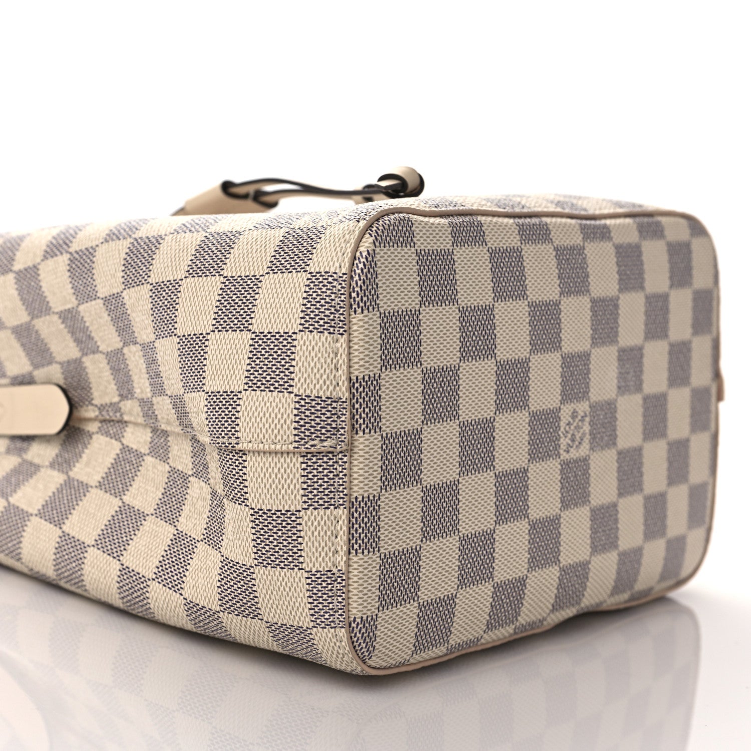 Louis Vuitton Damier Azur Braided Neonoe BB Pink 8 of 10