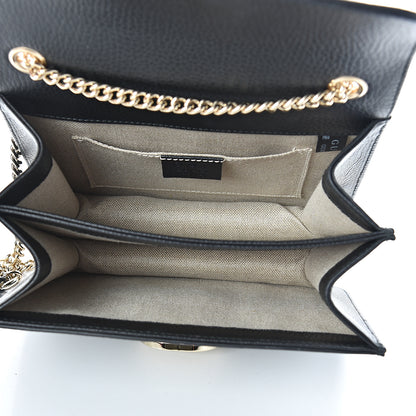 Gucci Dollar Calfskin Small Interlocking G Shoulder Bag Black 5 of 10
