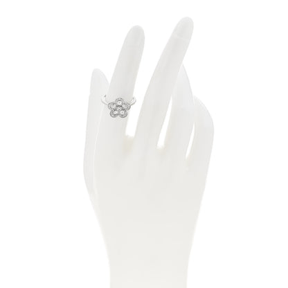 Tiffany Platinum Diamond Enchant Flower Ring 52 6 2 of 5