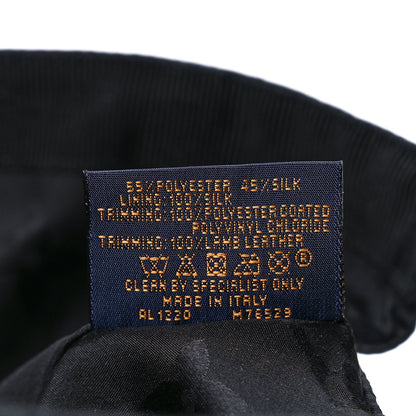 Louis Vuitton Polyester Silk Monogram LV Get Ready Cap L Black 8 of 8