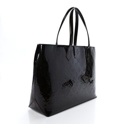 Louis Vuitton Vernis Wilshire MM Amarante 3 of 8
