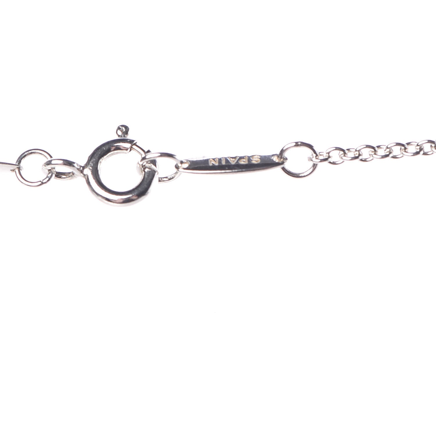 Tiffany Sterling Silver Elsa Peretti 5 Open Hearts Necklace 5 of 9