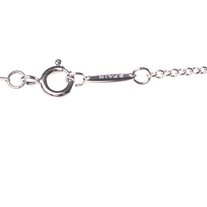 Tiffany Sterling Silver Elsa Peretti 5 Open Hearts Necklace 5 of 9