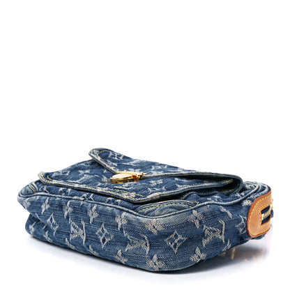 Louis Vuitton Monogram Denim Bum Bag Blue 8 of 10