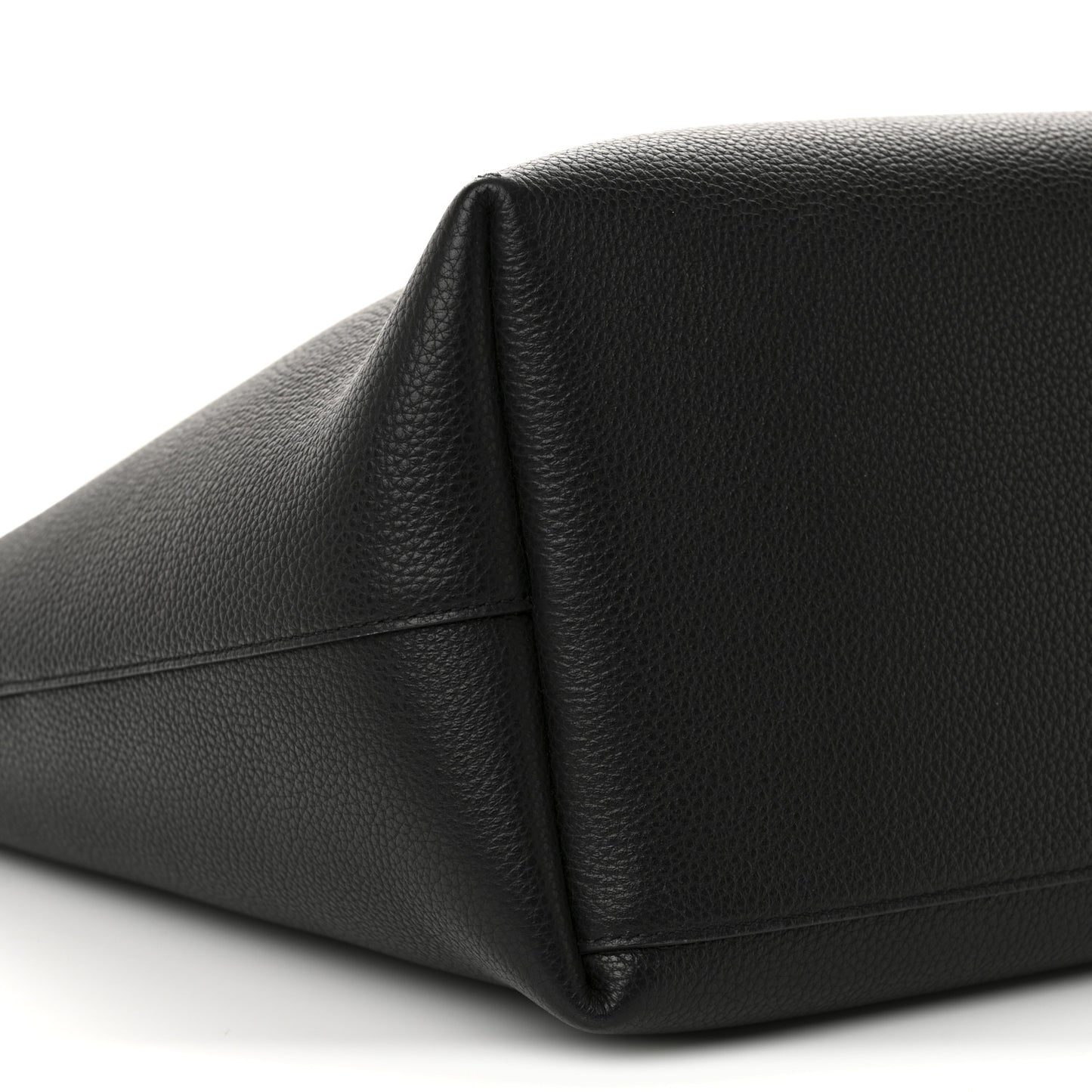 Calfskin Travel Tote Black