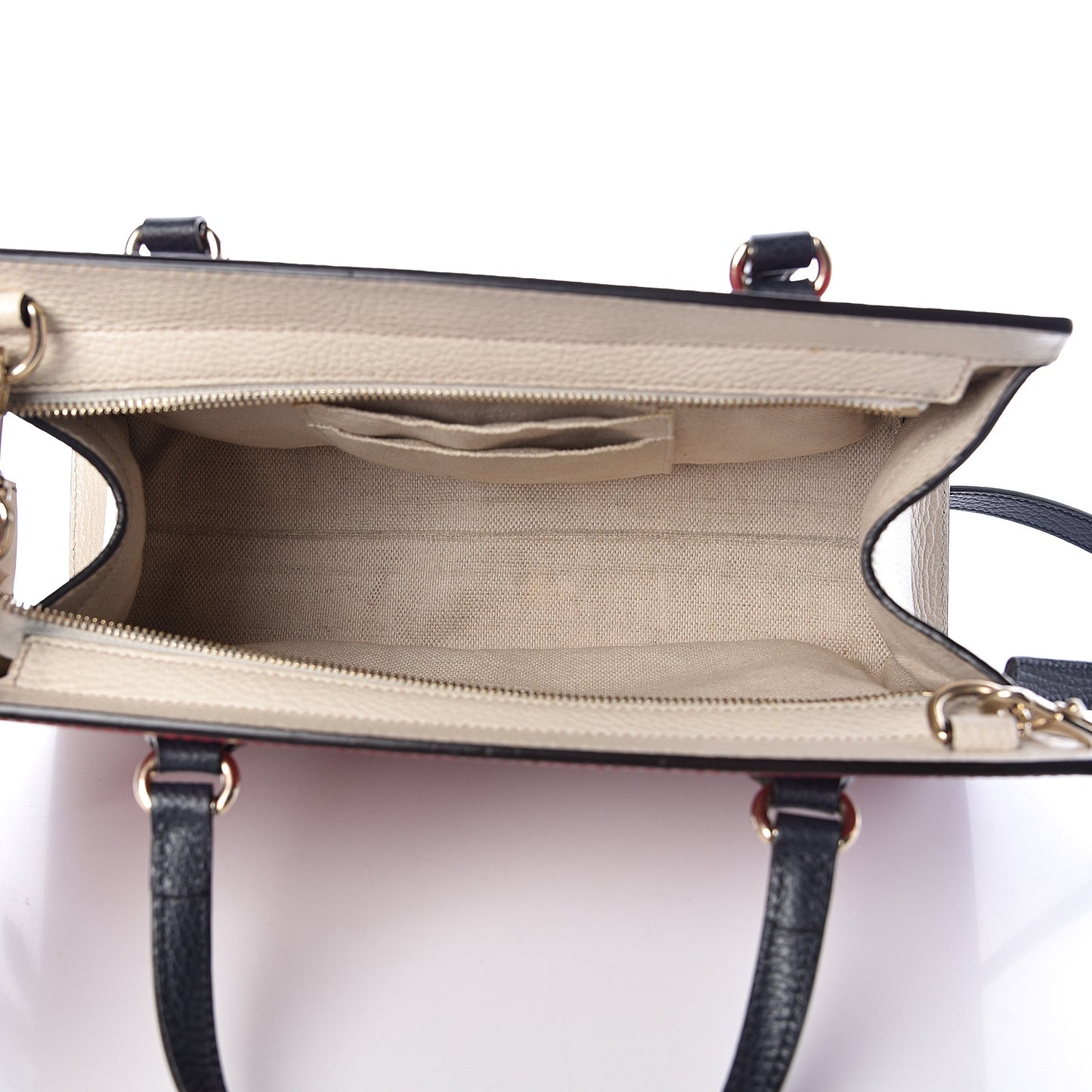 Dollar Calfskin Medium Soho Top Handle Satchel Hibiscus Red Mystic White Blue