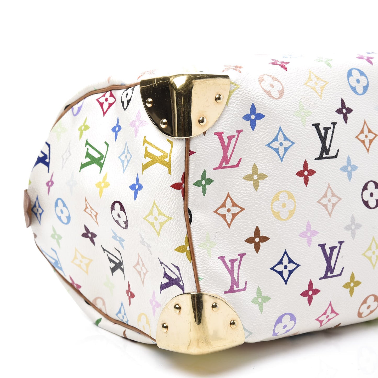Monogram Multicolor Speedy 30 White