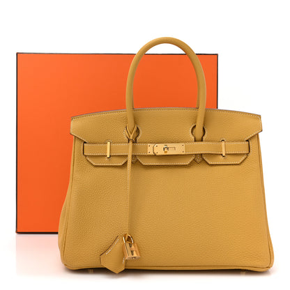 Hermes Togo Birkin 30 Curry 3 of 14