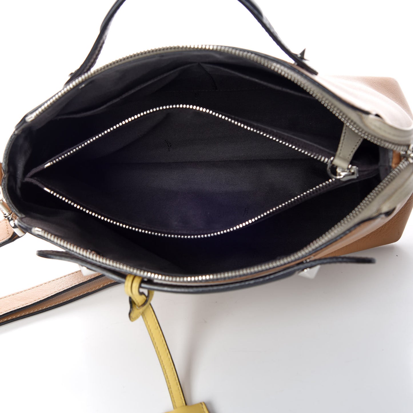 Vitello Dolce 4 Color Medium By The Way Boston Bag Sand Grano Multicolor