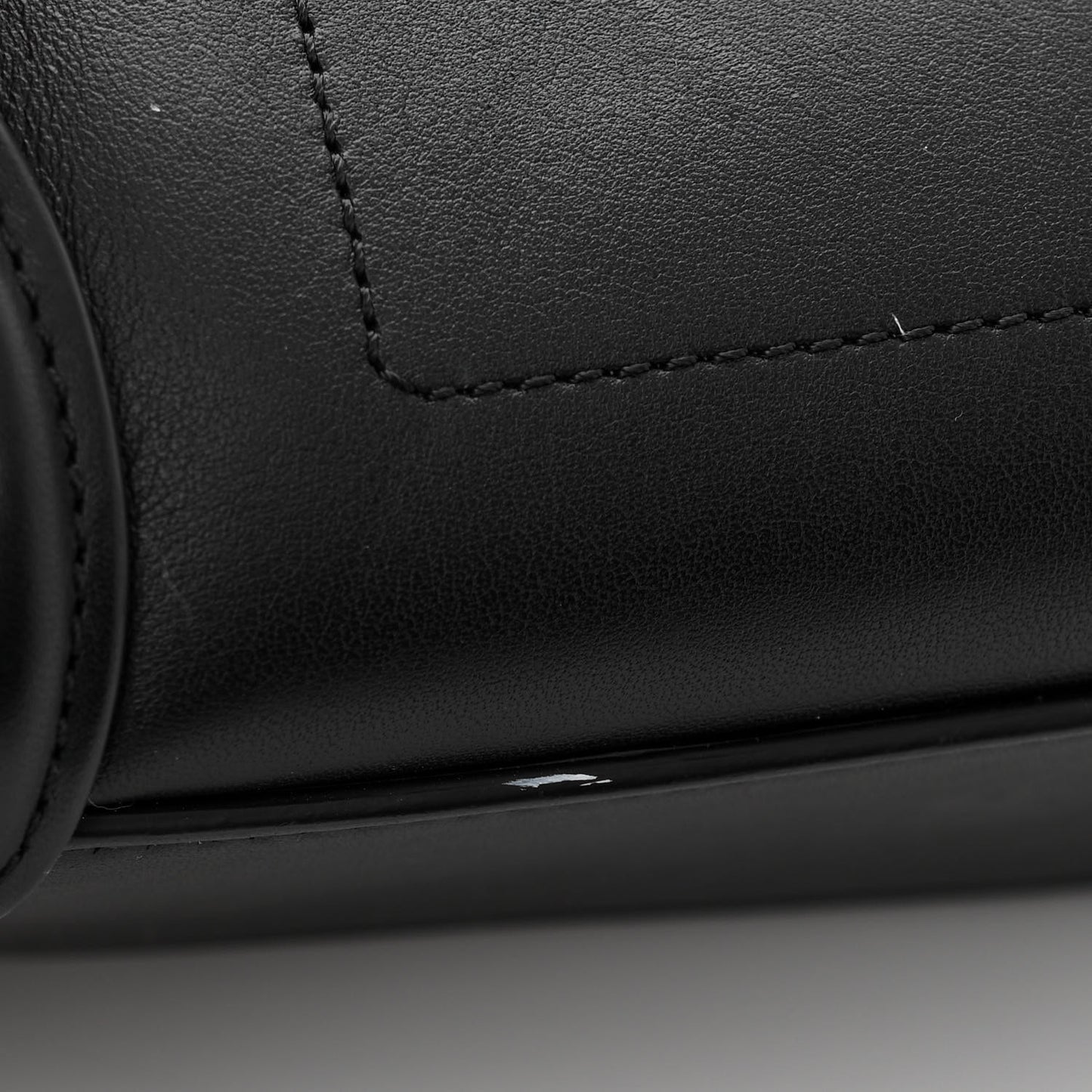 Smooth Calfskin Nano Luggage Black