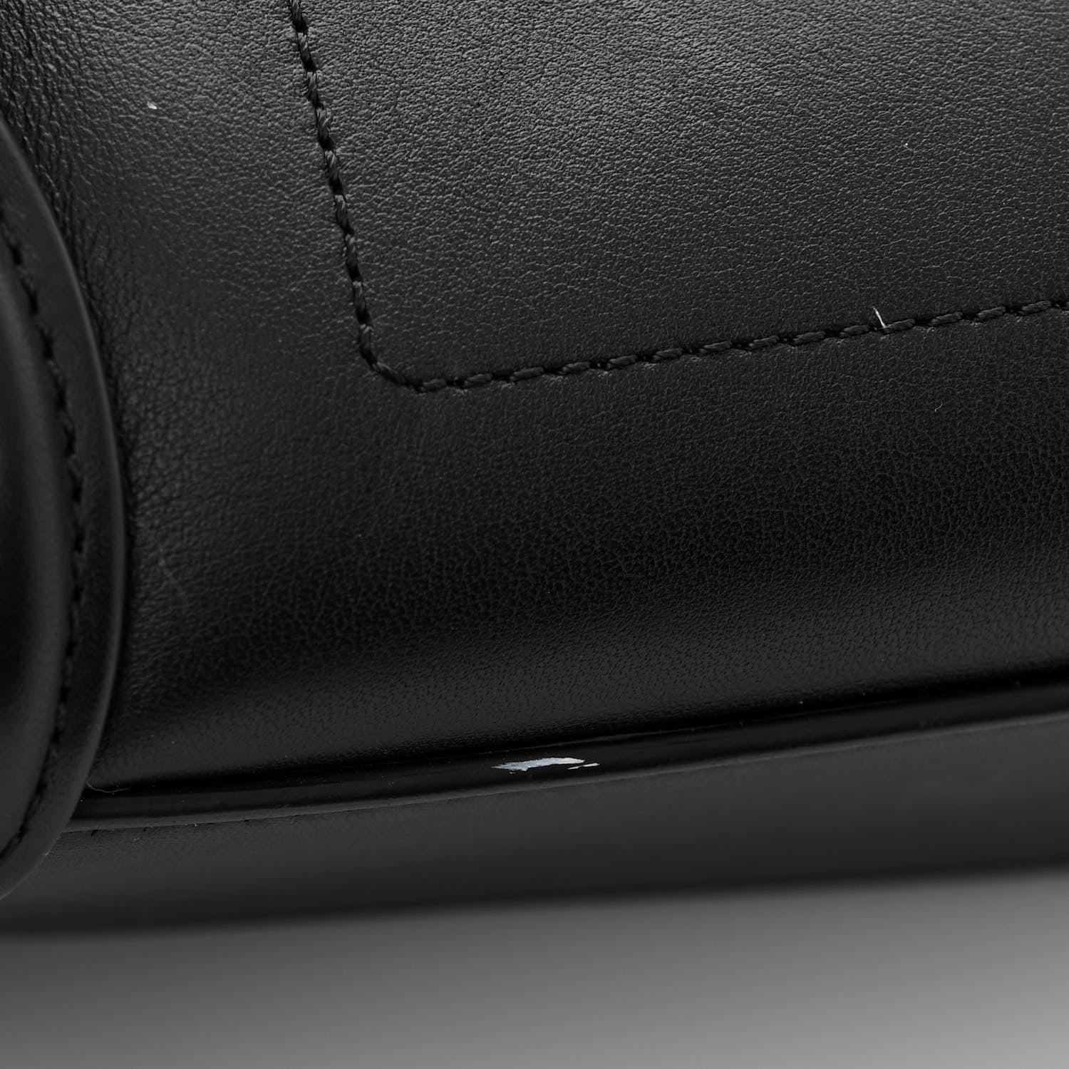 Celine Smooth Calfskin Nano Luggage Black 11 of 11