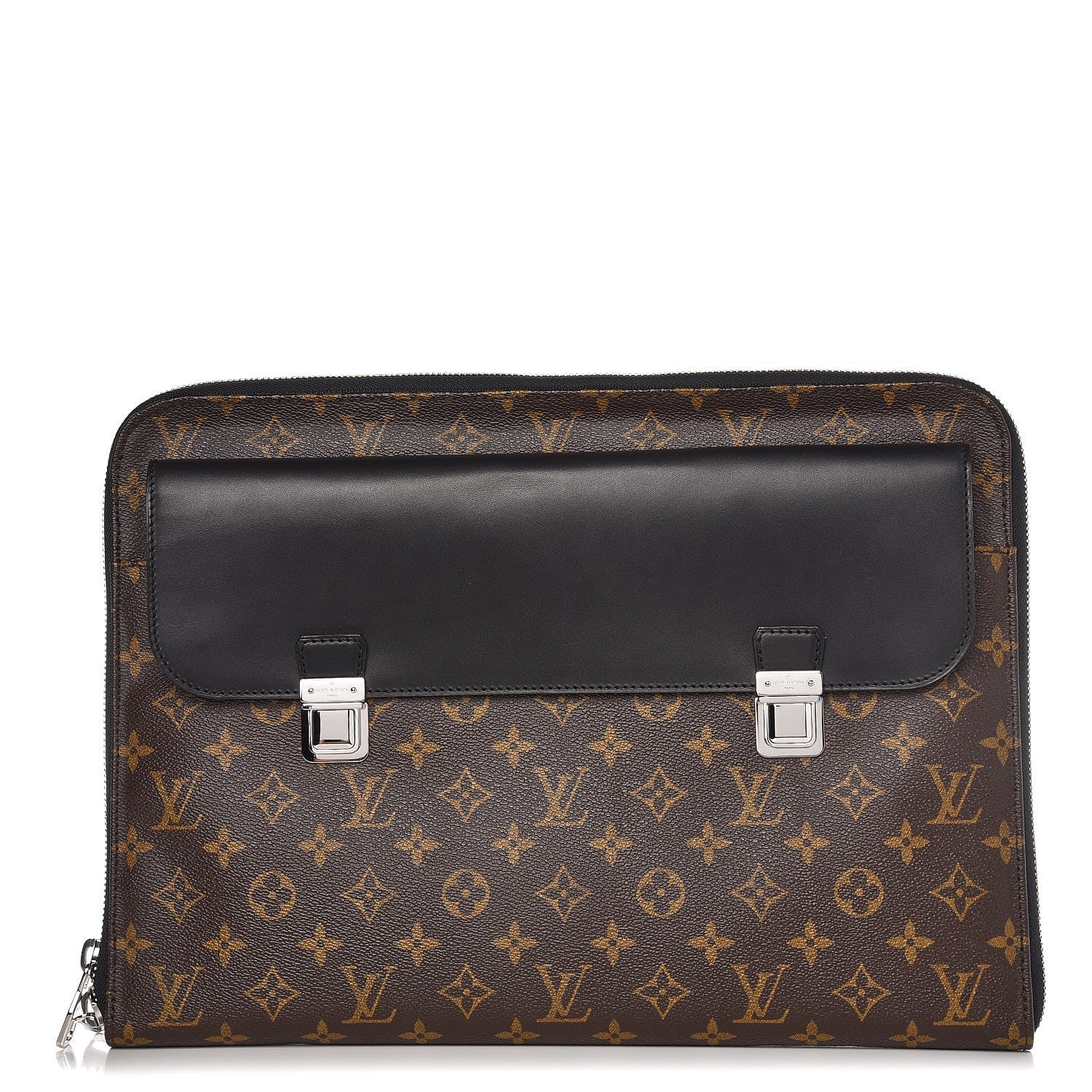 Louis Vuitton Monogram Macassar Porte Document 1 of 7