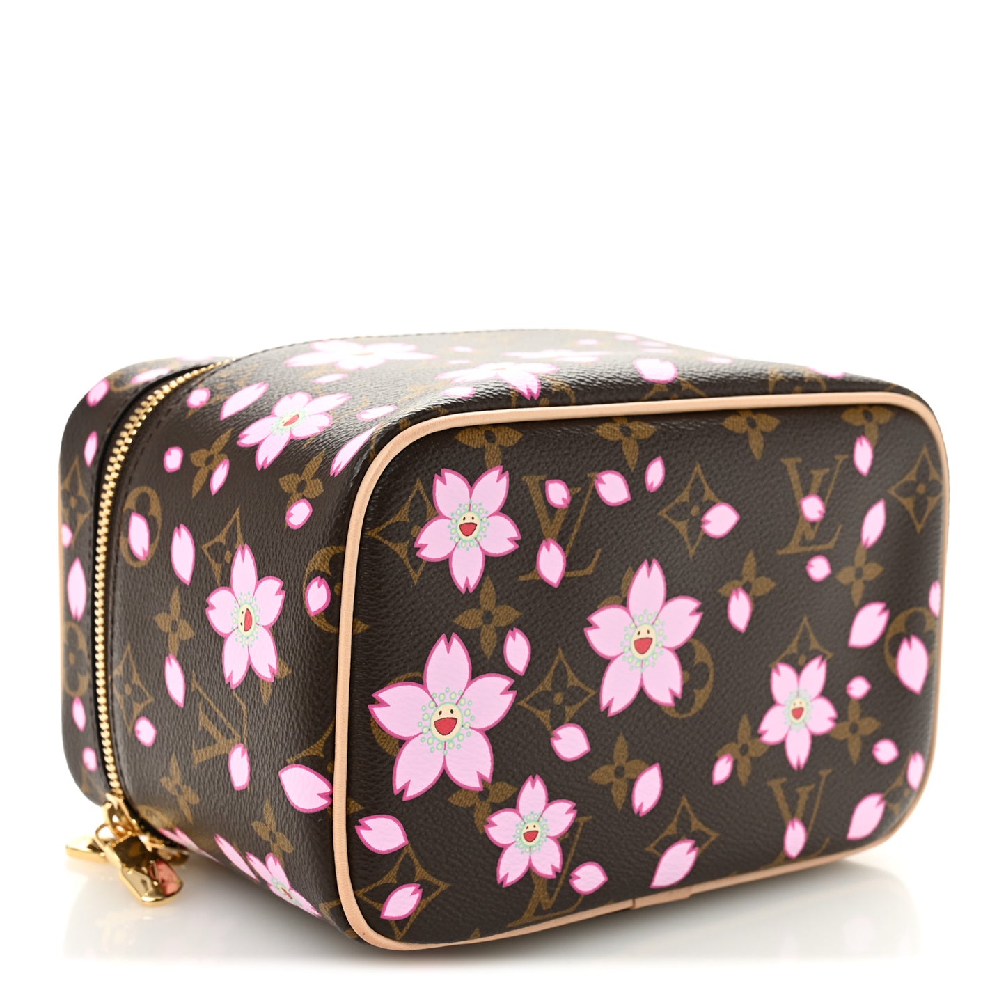LV X TM Monogram Cherry Blossom Nice Mini Sakura Brown