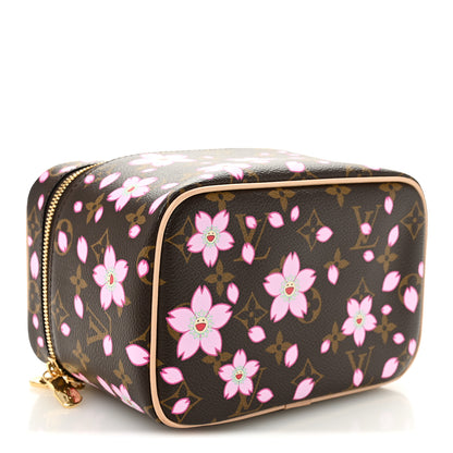 Louis Vuitton LV X TM Monogram Cherry Blossom Nice Mini Sakura Brown 3 of 8