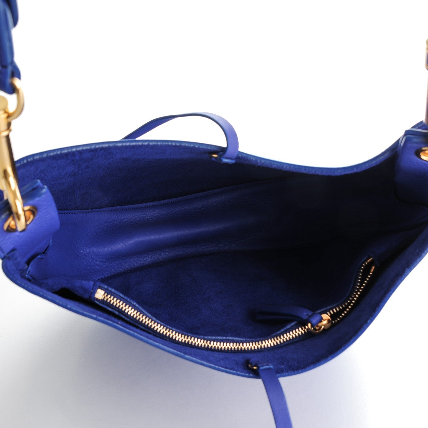 Celine Supple Calfskin Small Hobo Indigo 5 of 7