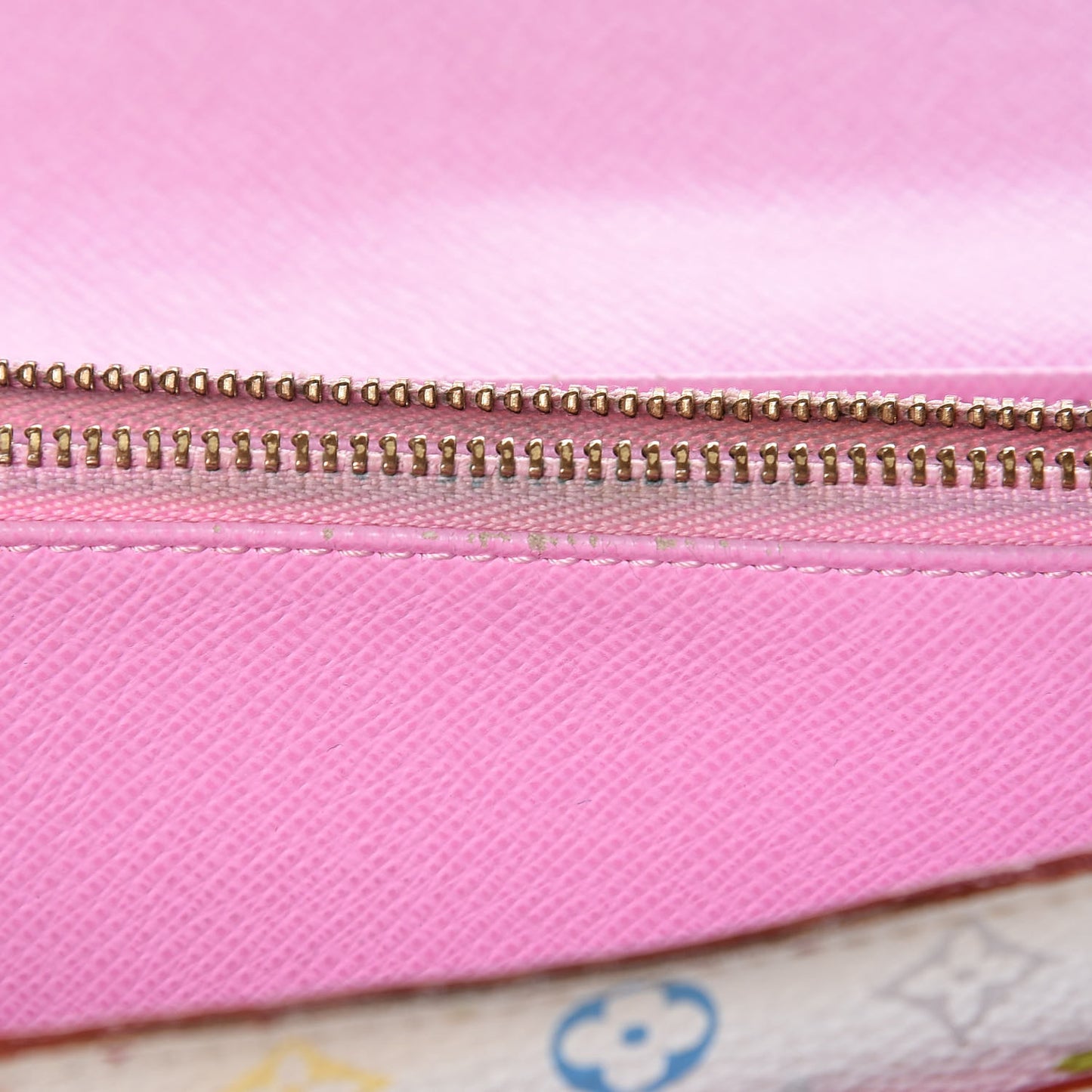 Monogram Multicolor Sarah Wallet White Litchi
