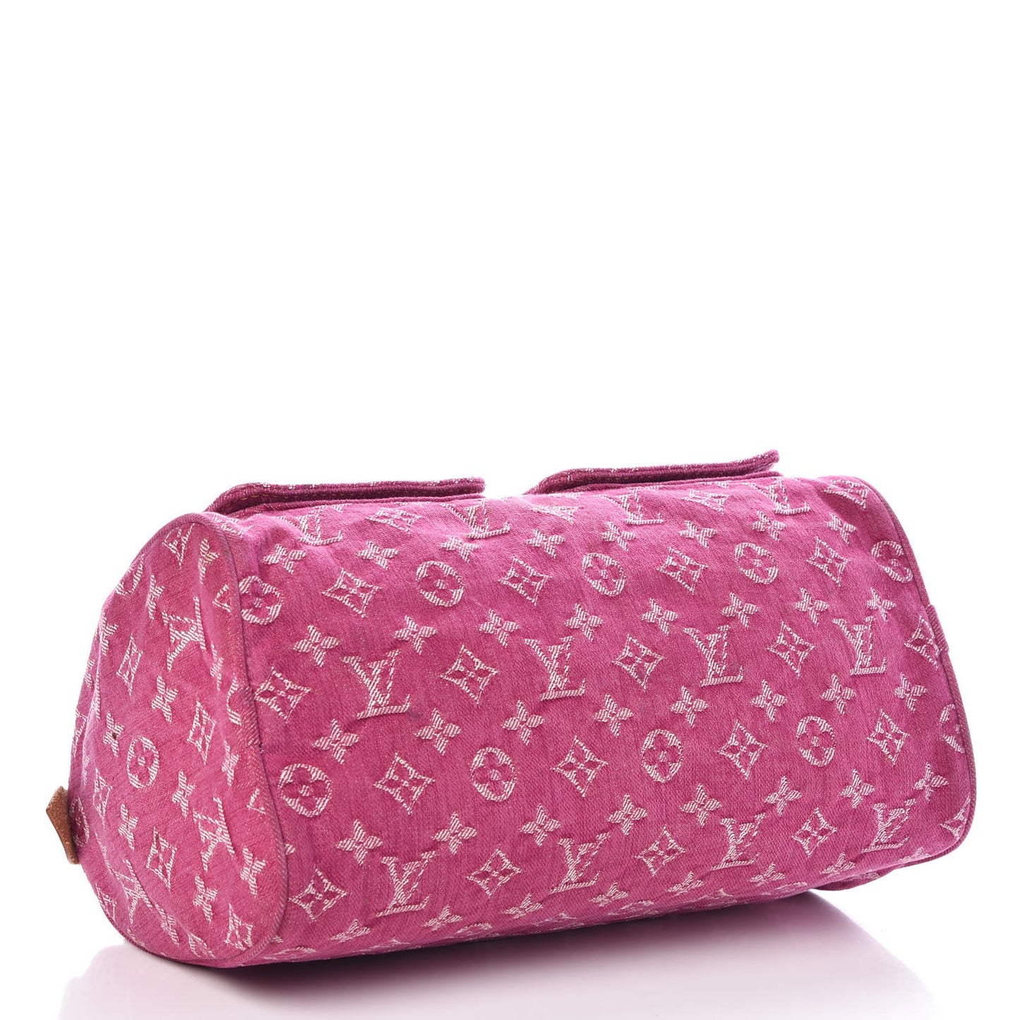 Monogram Denim Neo Speedy Fuchsia