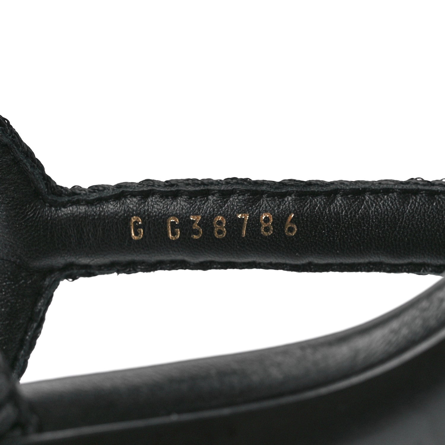 Chanel Lambskin CC Chain Braided Sandals 39 Black 8 of 9