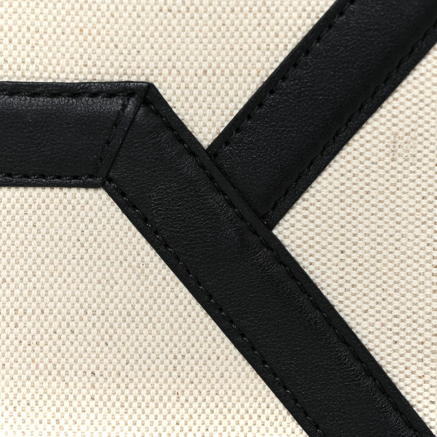 Canvas Calfskin VLTN Print Small Rockstud Tote Naturale Black