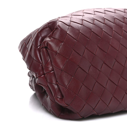 Bottega Veneta Nappa Maxi Intrecciato The Pouch Oversized Clutch Bordeaux 10 of 11