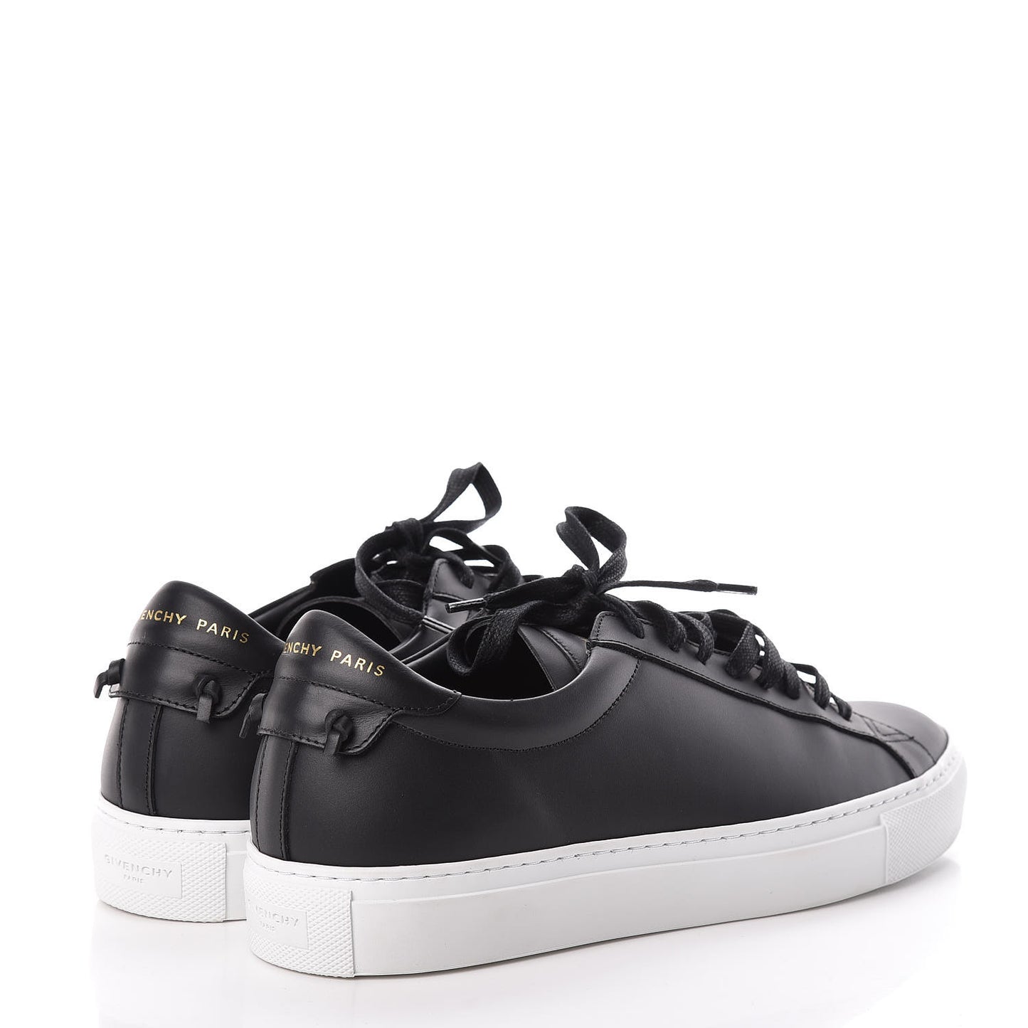 Calfskin Mens Urban Street Sneakers 39.5 Black