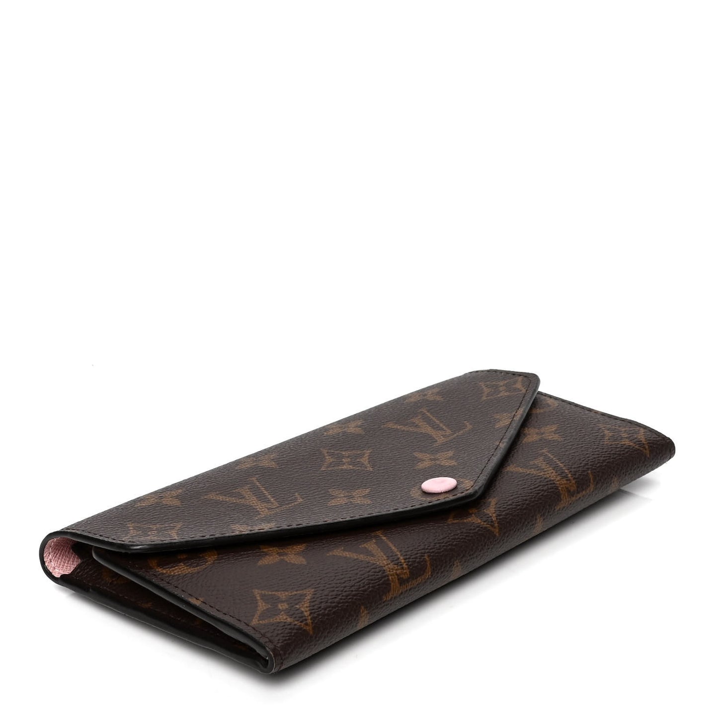 Monogram Josephine Wallet Rose Ballerine