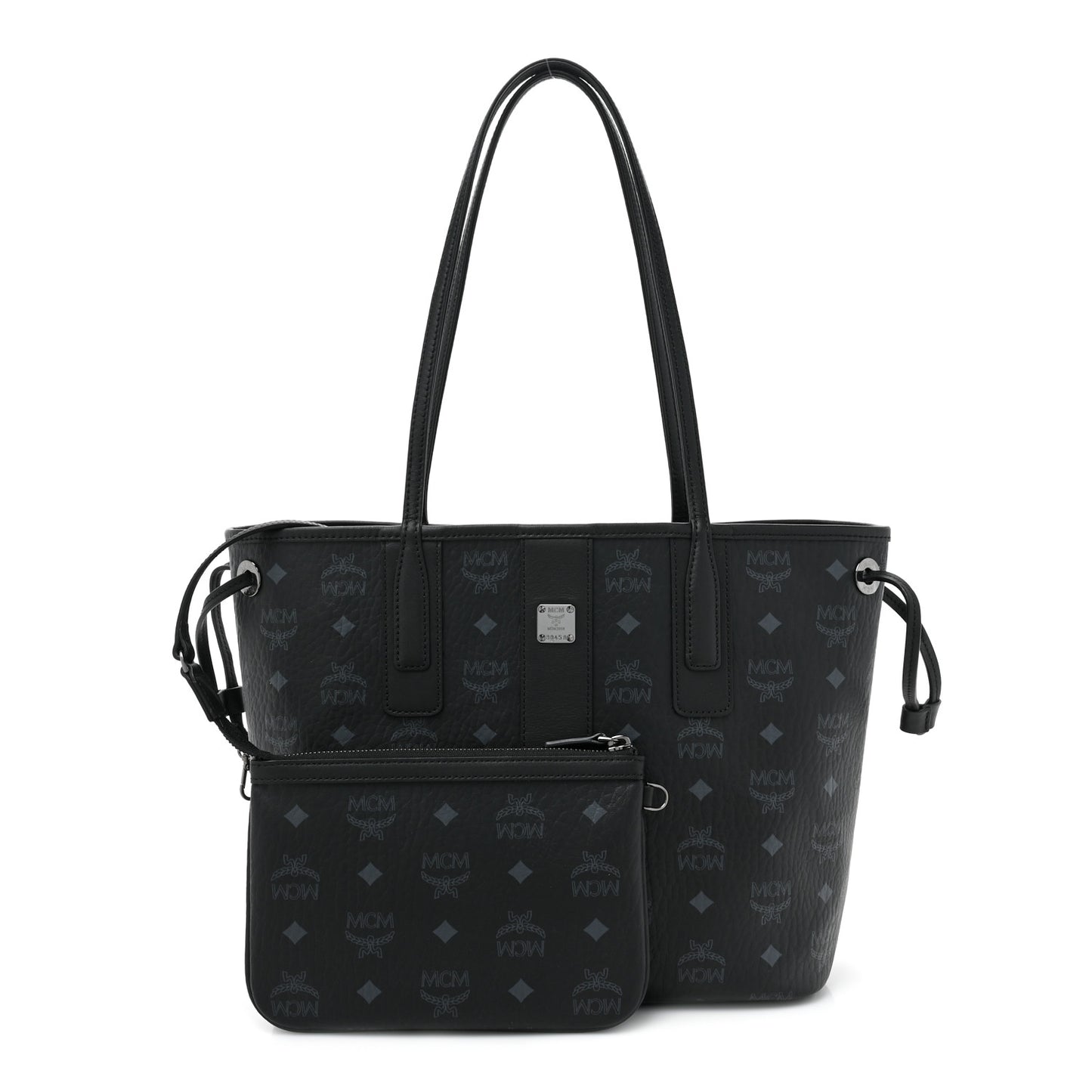 Visetos Small Liz Reversible Shopper Tote Black