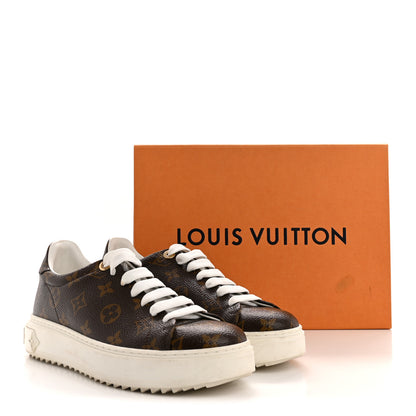 Louis Vuitton Monogram Time Out Sneakers 38 13 of 13