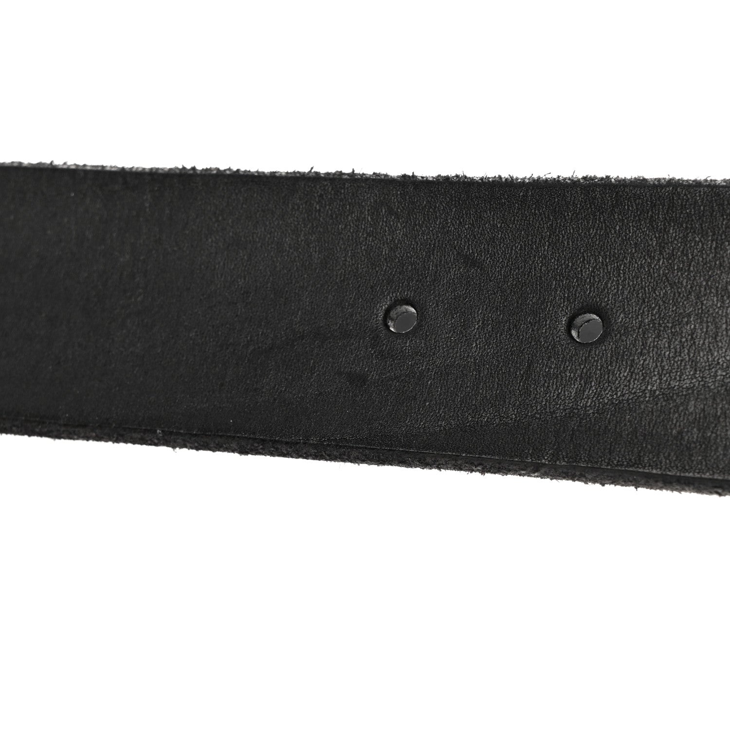 Gucci Faded Calfskin Snake Double G 40mm Belt 100/40 Black 7 of 11