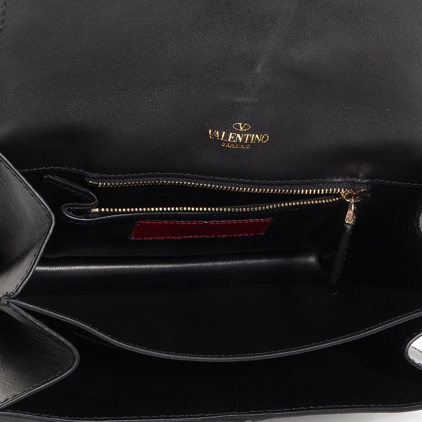 Vitello My Own Code Flap Clutch Black