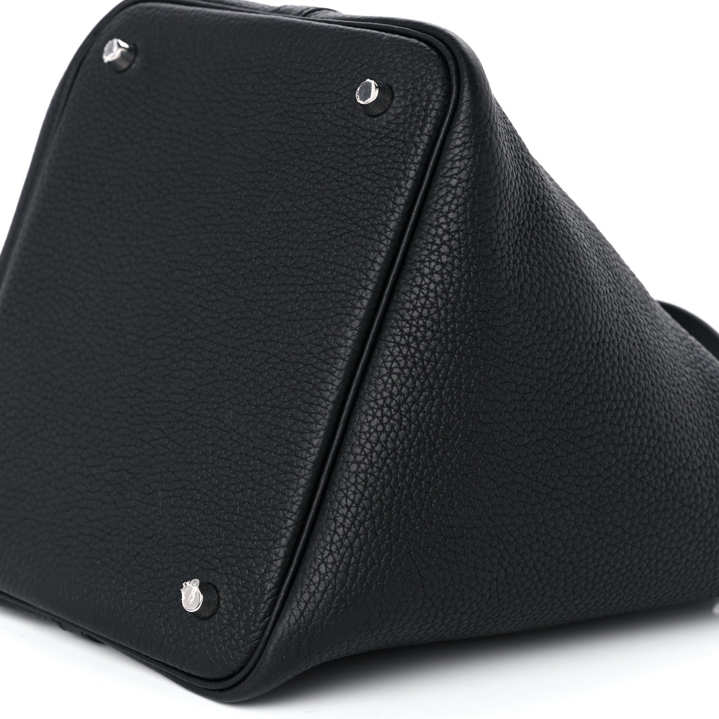 Taurillon Clemence Picotin Lock 22 MM Black