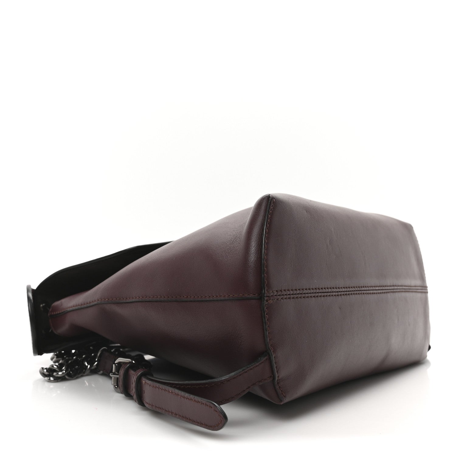 Fendi Vitello Century Opaco Large Back to School Backpack Bordeaux 4 of 10