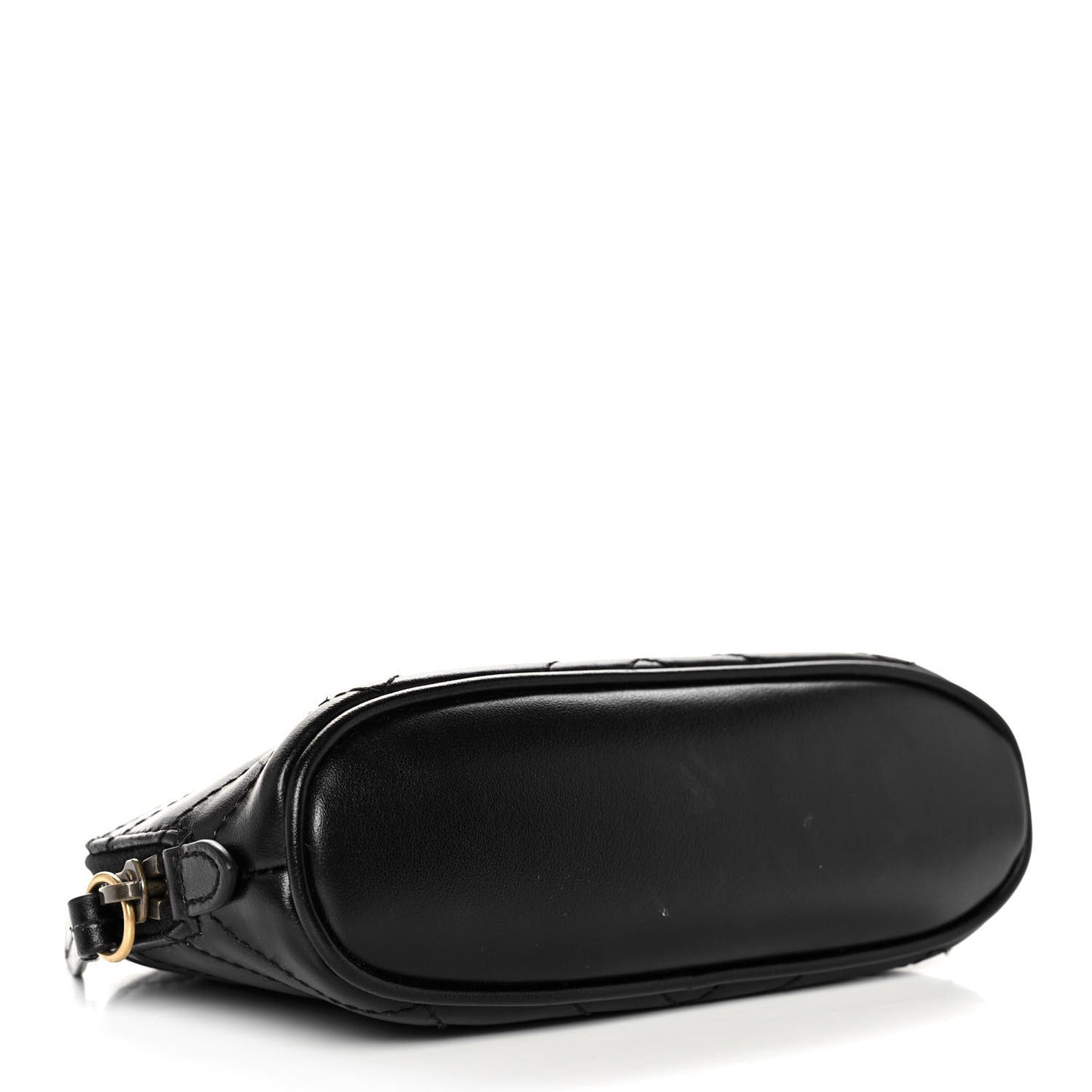Calfskin Matelasse GG Marmont Pouch Cosmetic Case Black